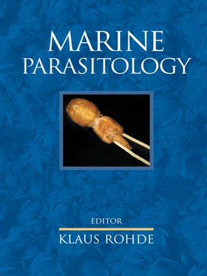 cover image of Marine Parasitology